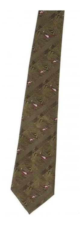No.1 Tie Pheasants Polyester by Bisley